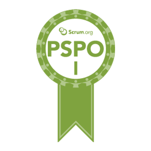 Professional Scrum Product Owner I badge